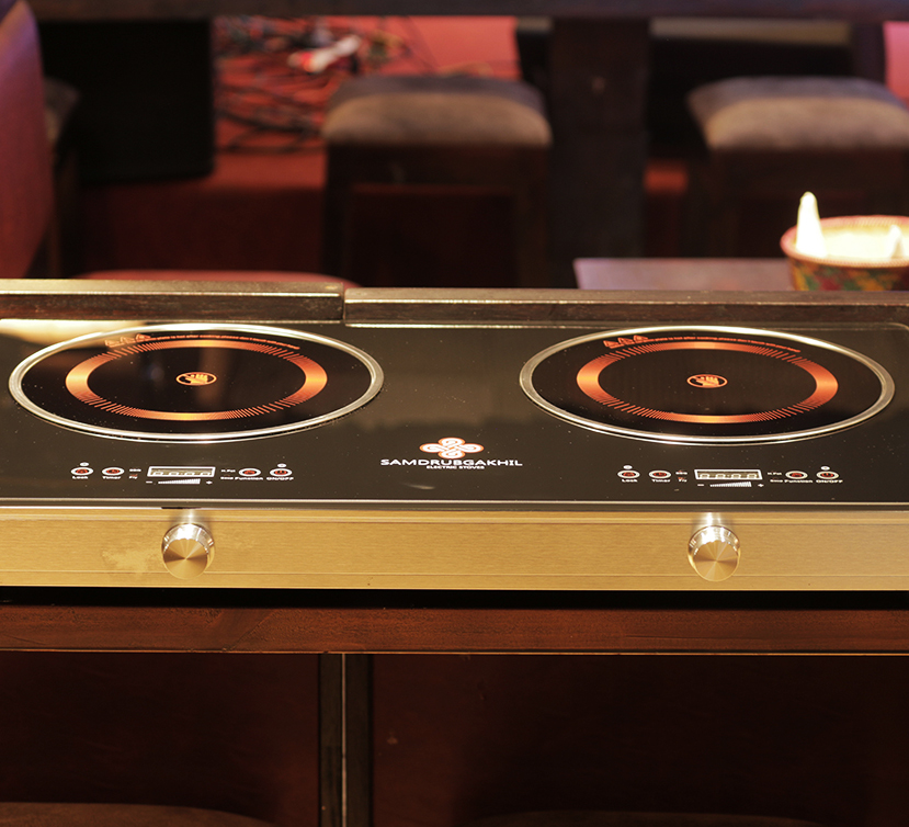Samdrupgakhil Infrared Electric Stove, Double Burner, 200 2200W
