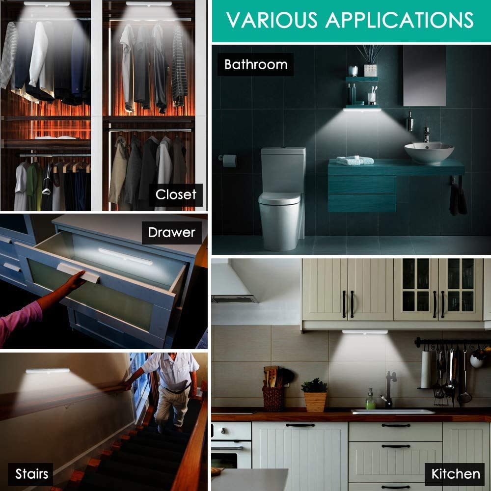 Zoook Sense Motion Sensor LED Light with 10 Led Bulbs and Very Bright