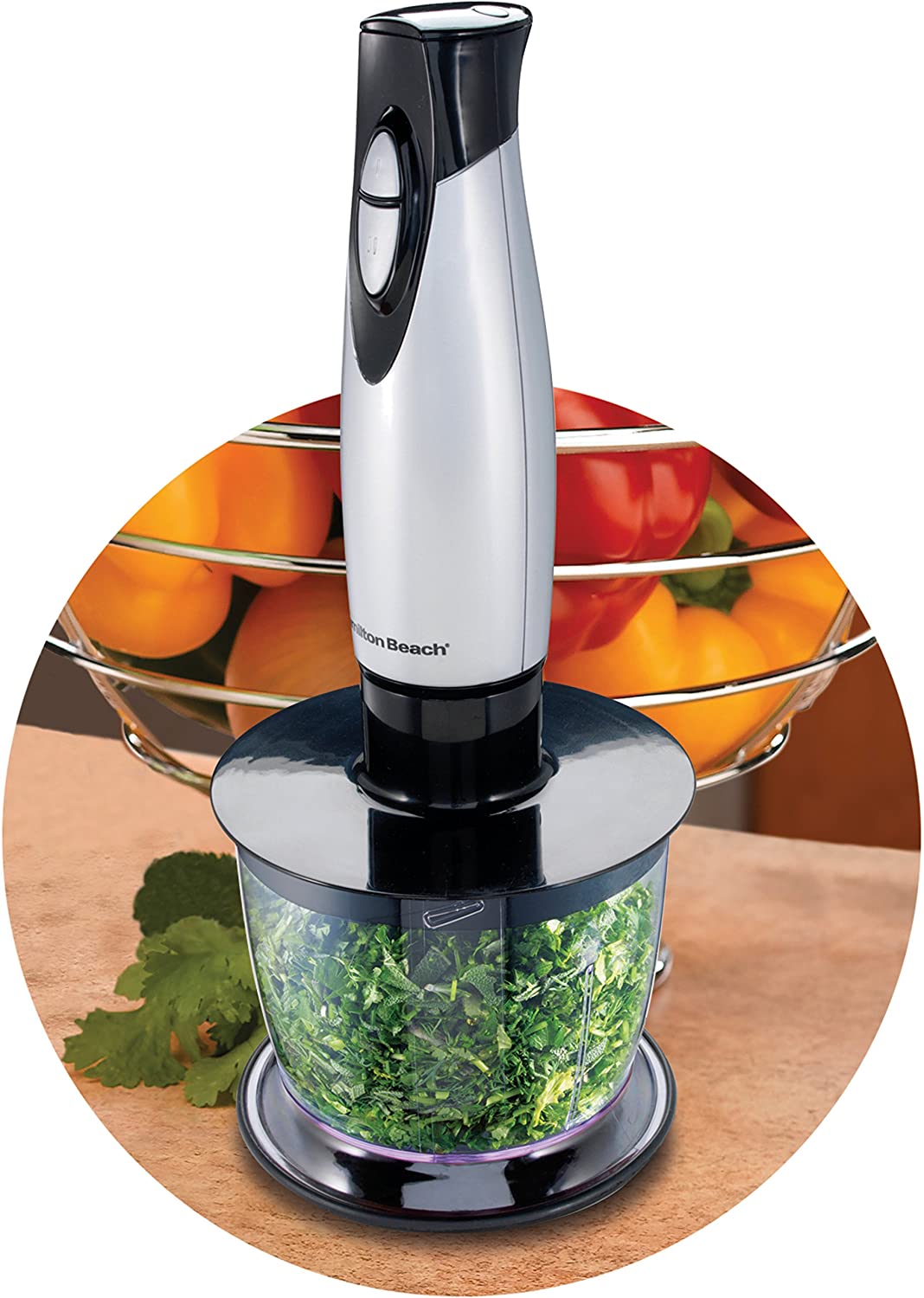 Hamilton Beach Stainless Steel Hand Blender 59769IN 600Watt