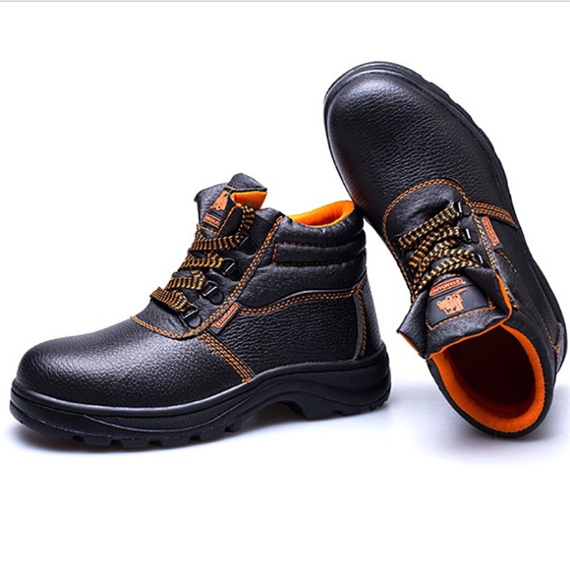 Safety Shoes Steel Shoes Men's Work Shoes Men's Boots Fashion Safety ...