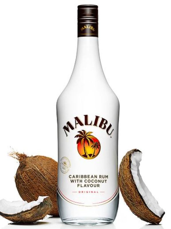 Malibu White Rum, 1000ml