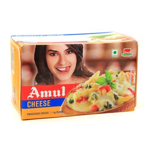 Amul Cheese - Processed Cheese Block - 1kg