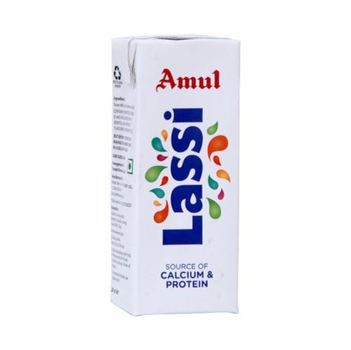 Amul Lassi - Source Of Calcium - Rose Flavor - 200ml