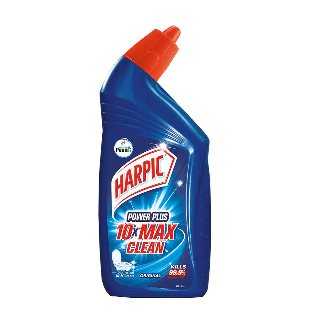 Harpic Power Plus 10x Max Clean Original - Disinfectant Toilet Cleaner - 500ml