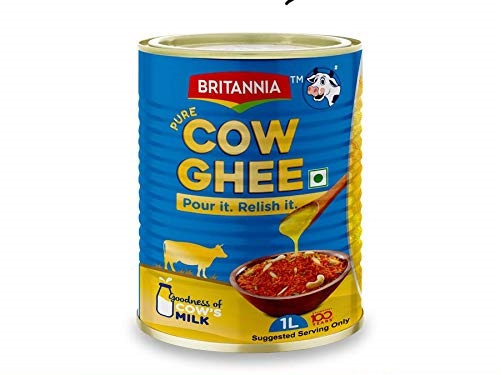 Britannia Cow Ghee Tin, 1l