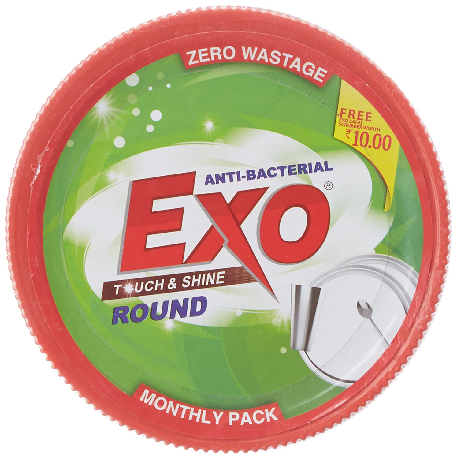 Exo Dishwash Bar - Touch & Shine - Round, 500g x 36pcs @ Nu. 46/-