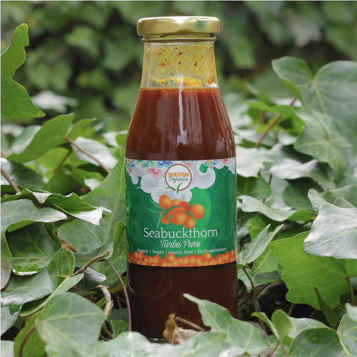 Bhutan Organics Seabuckthorn Tarbu Pure Herbal Drink, 300ml