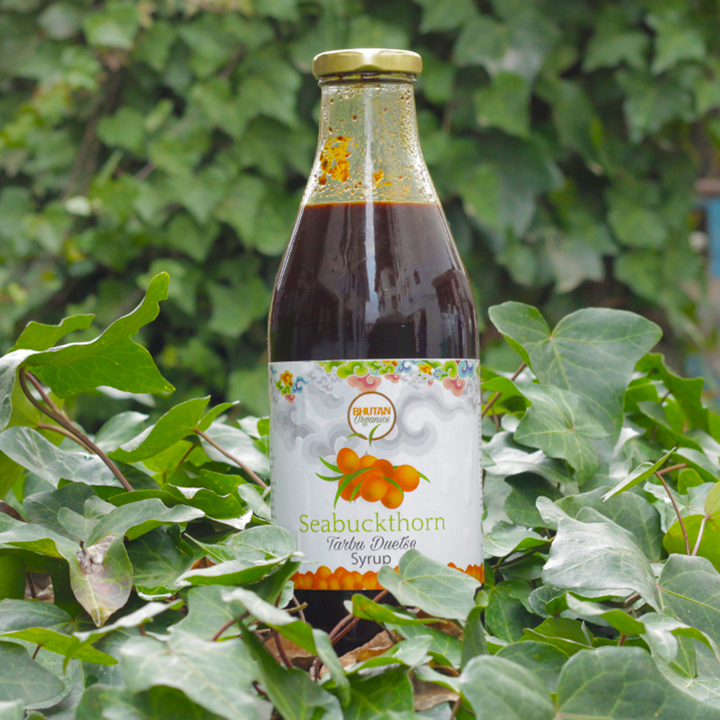 Bhutan Organics Seabuckthorn Tarbu Duetse Syrup Herbal Drink, 1000ml