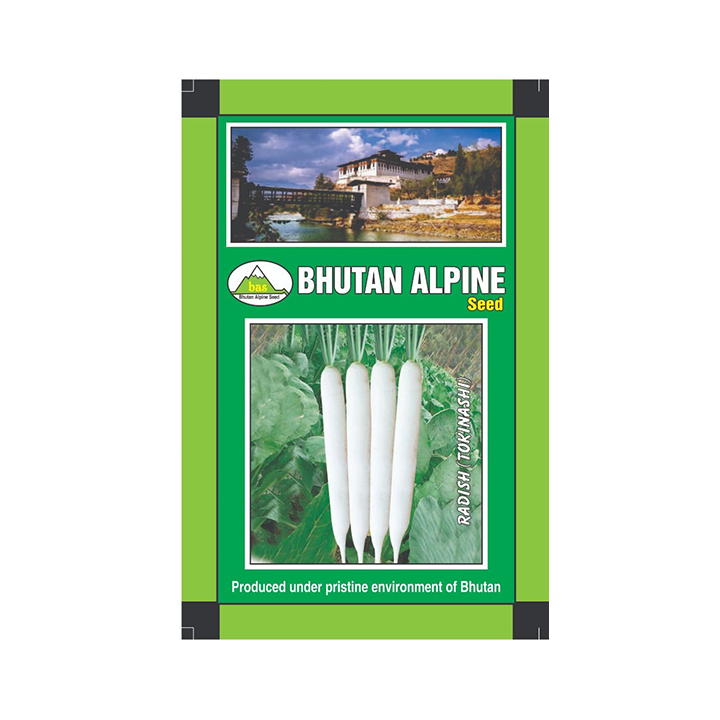 Bhutan Alpine Seed - Radish - Tokinashi, 10gm