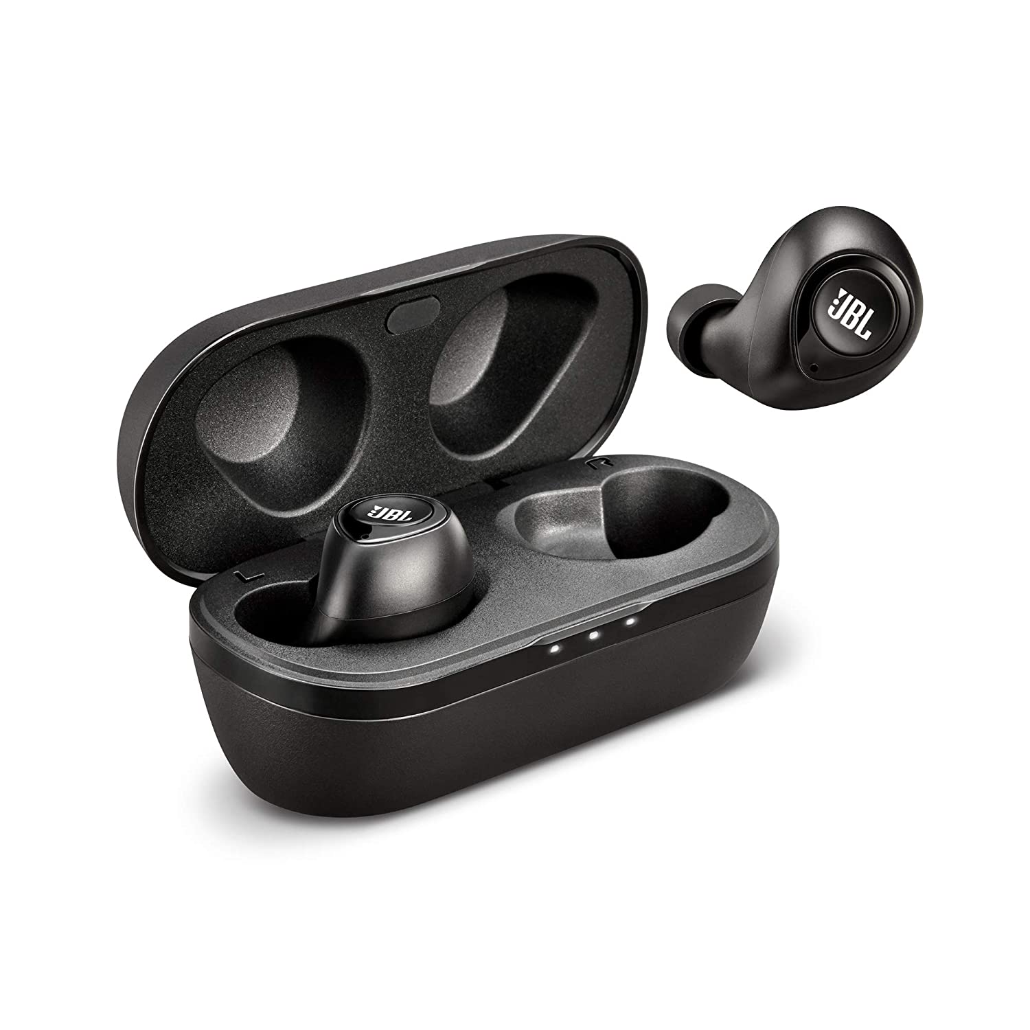 JBL T100TWS True Wireless in-Earbuds with 17 Hours Playtime, Stereo Calls & Bluetooth 5.0 (Black)