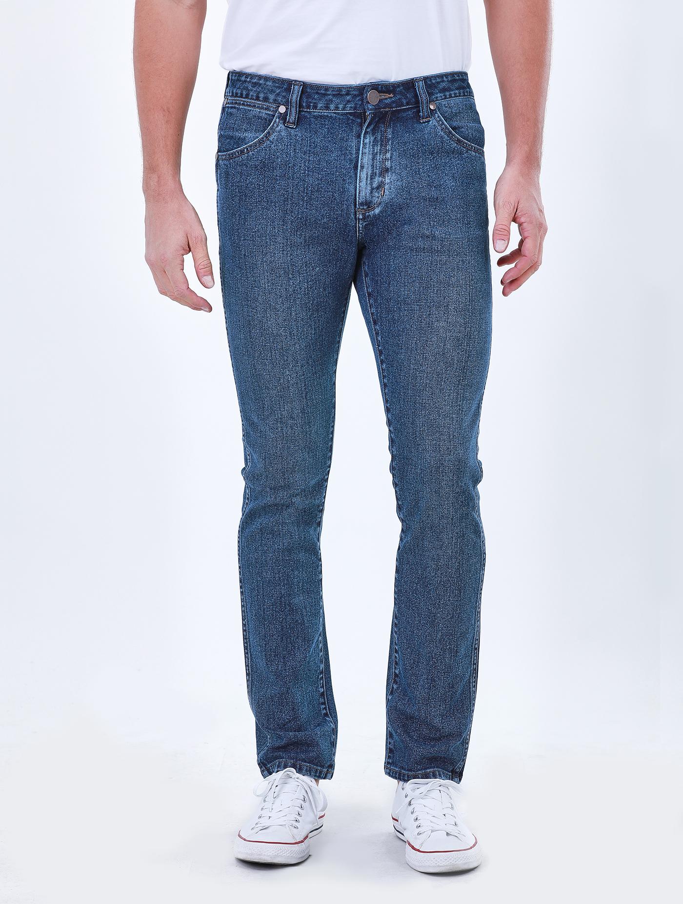 Wangler Men's Vegas Skinny Jeans (Original) W012V106 Denim | Size: 28x31