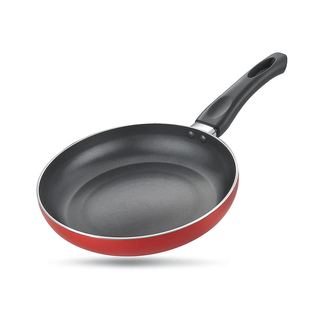 Judge by TTK Prestige Aluminium Fry Pan, 260mm, Red