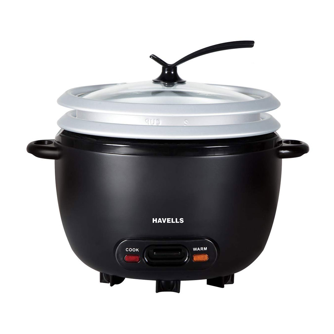 Havells X Press Cook 1.8L Rice Cooker (Black)