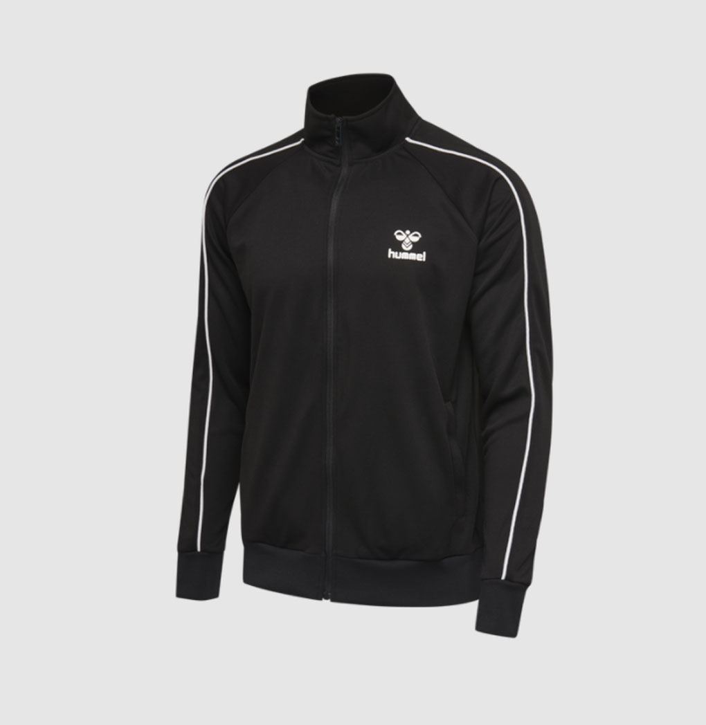 Hammel Men's Zip Jacket With Raised Neck - Black