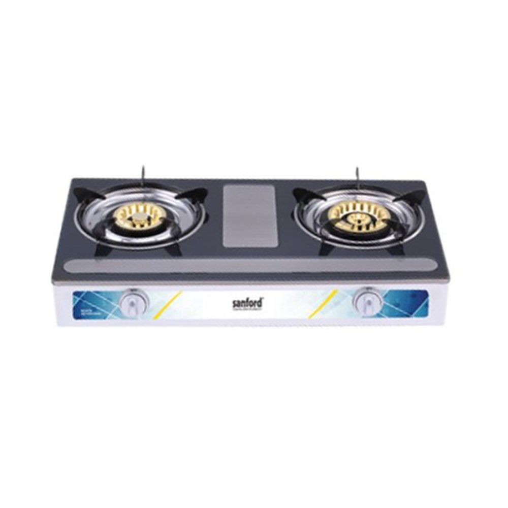 Sanford SF5231GC 2B Stainless Steel Double Burner Gas Stove