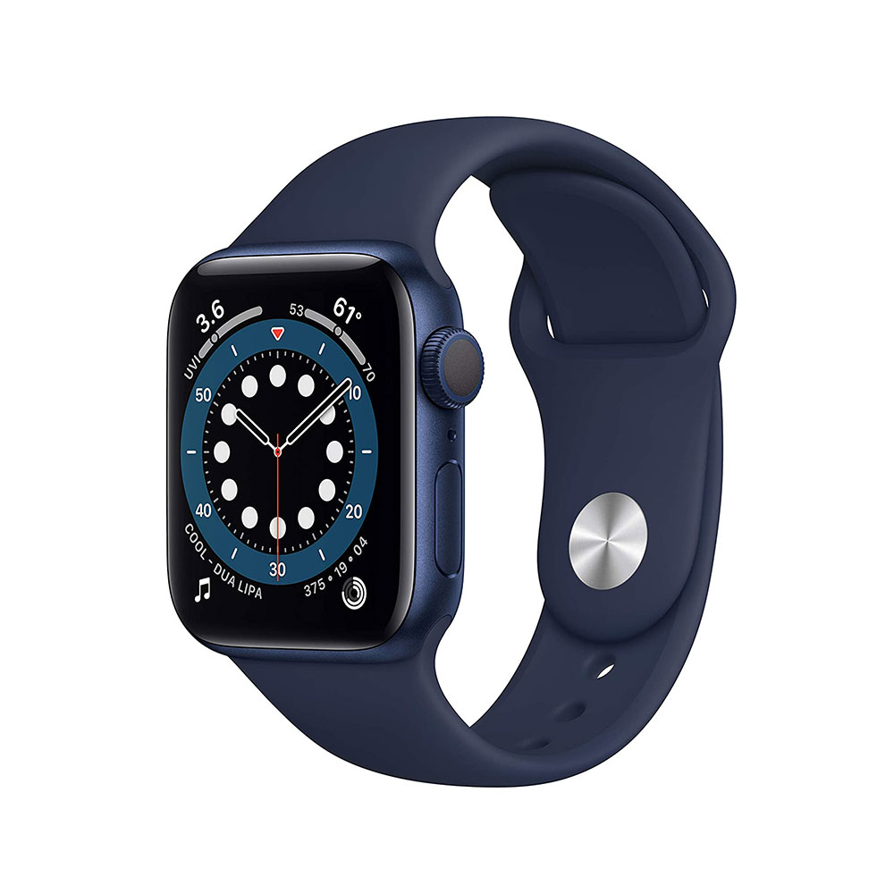 Apple Watch Series 6 (GPS) - Aluminum Case with Blue Sport Band | 40mm