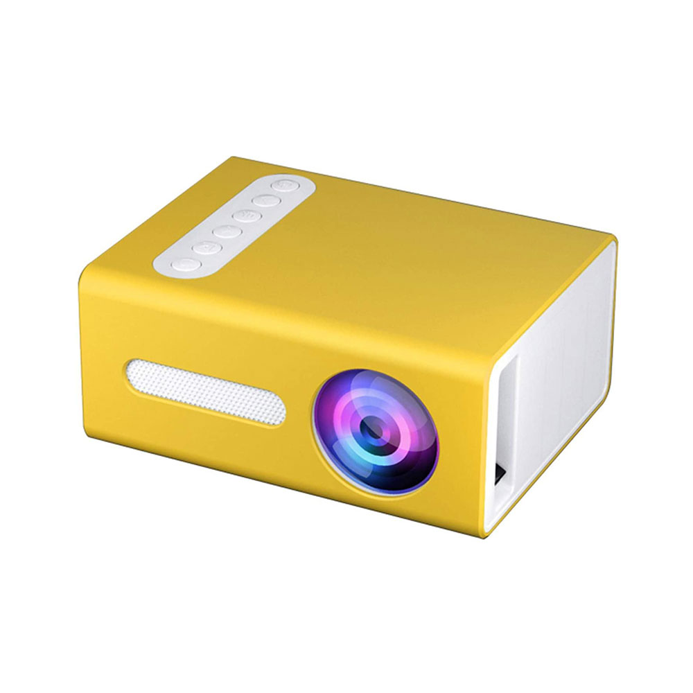 Mini Projector, T300 Portable LED Movie Projector, Cinema Projector For TV Boxes / Laptops / Computers / Camera, Outdoor Projector