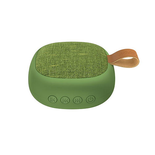 Hoco BS31 Bright Sound Sports Wireless Bluetooth Speaker | Army Green | Wireless, Micro SD card, AUX mode play.