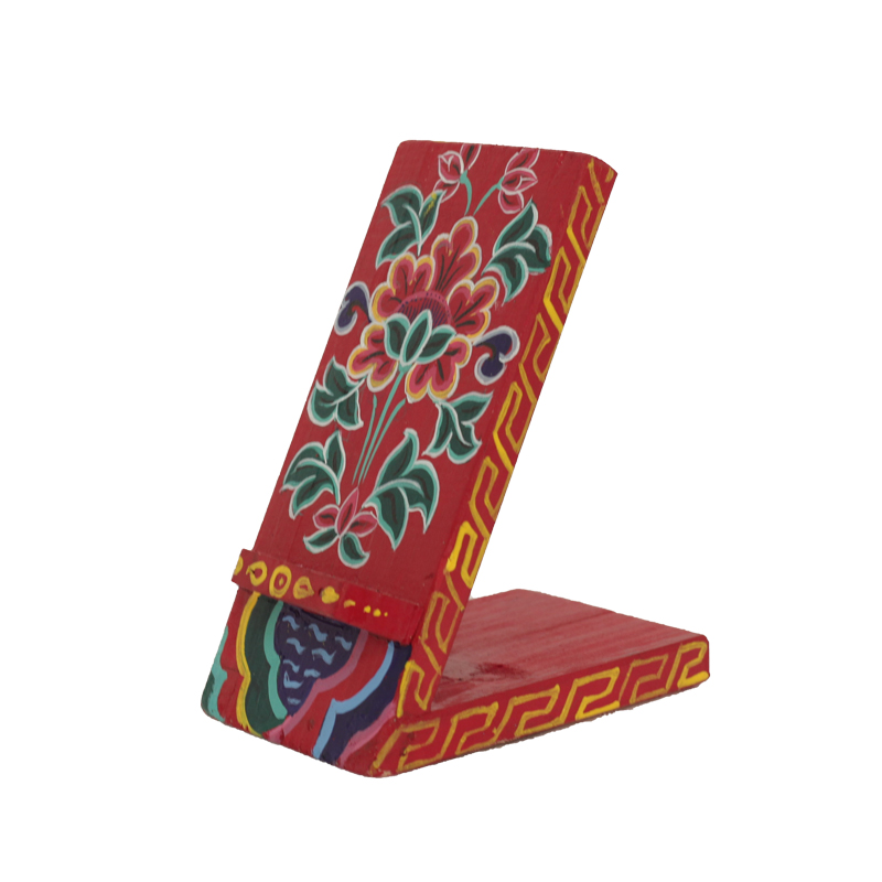 Bhutanese Aesthetic Mobile Phone Stand For Display