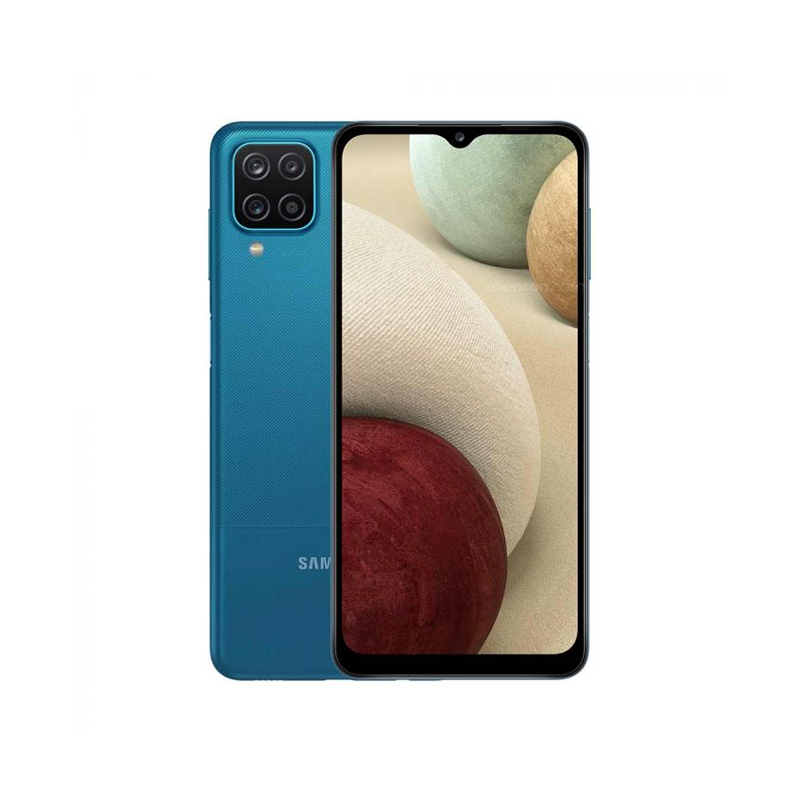 Samsung A12 Mobile Phone (Black & Blue, 6GB RAM | 128GB Storage)