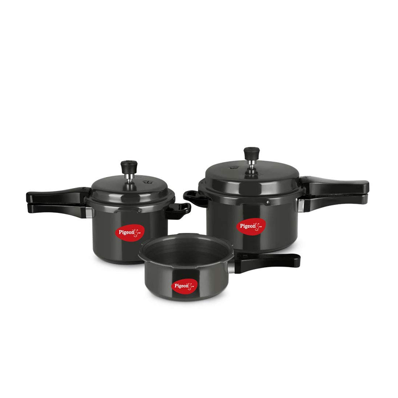 Pigeon Pressure Cooker Combo Pack Induction Base Cooker Retail