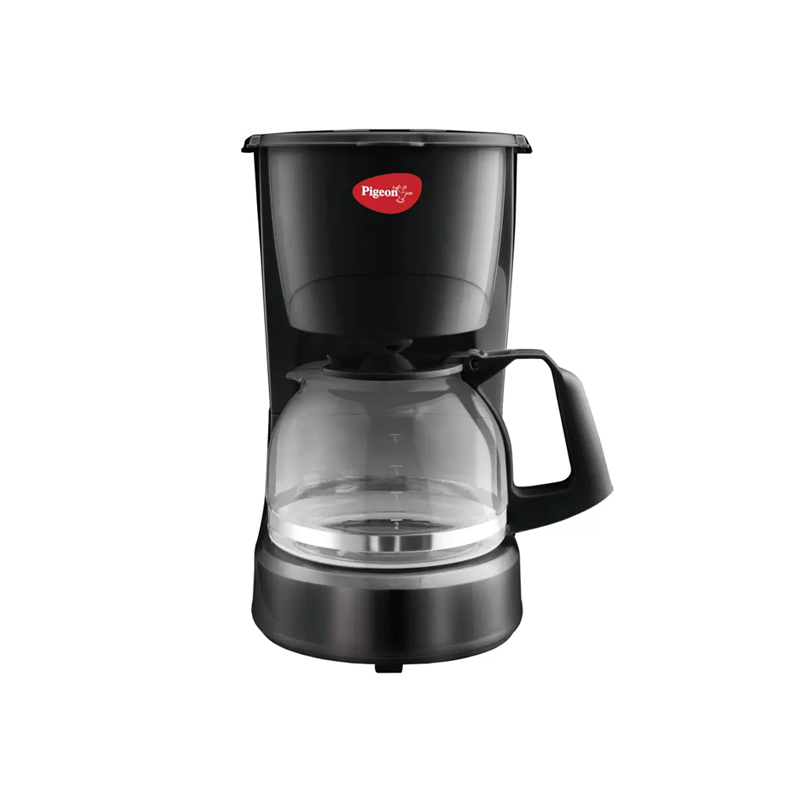 Pigeon Modern Cucina CM 1.0 5 Cups Coffee Maker  (Black) | 600W, Anti-Drip Mechanism, Advanced Brewing Technology