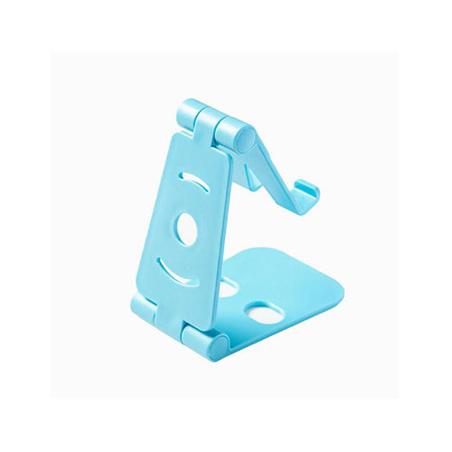 Simple Foldable Swivel Phone Holder Stand | Blue, Black, White & Pink