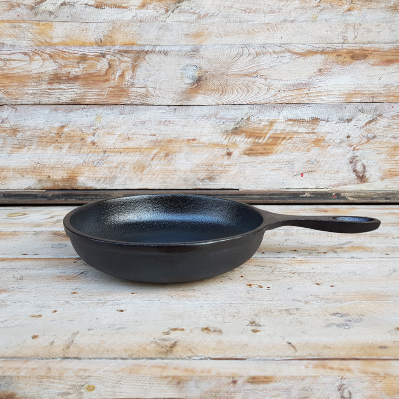 Promotional Offer König Pre-Seasoned Chinese Cast Iron Wok 8 inches, 8 inches, 1.3Kg