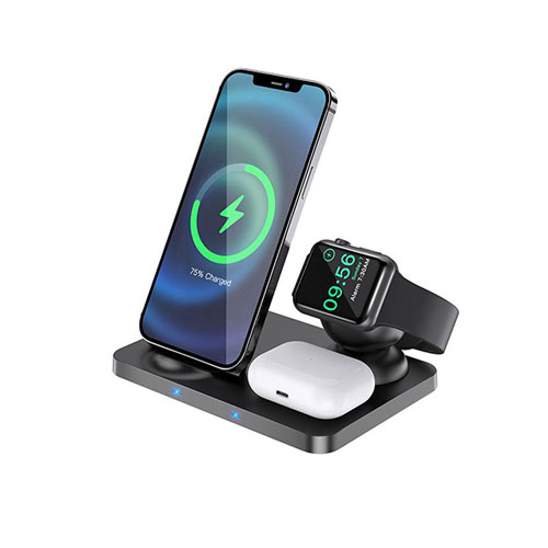 Hoco CW33 Ultra-Charge 3-in-1 Vertical Wireless Fast Charger
