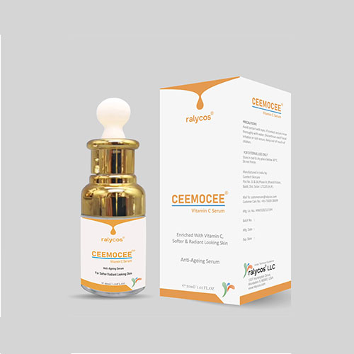 Ralycos CeeMoCee ® Vitamin C Serum - Enriched With Vitamin C, Softer & Radiant Looking Skin | 30ml