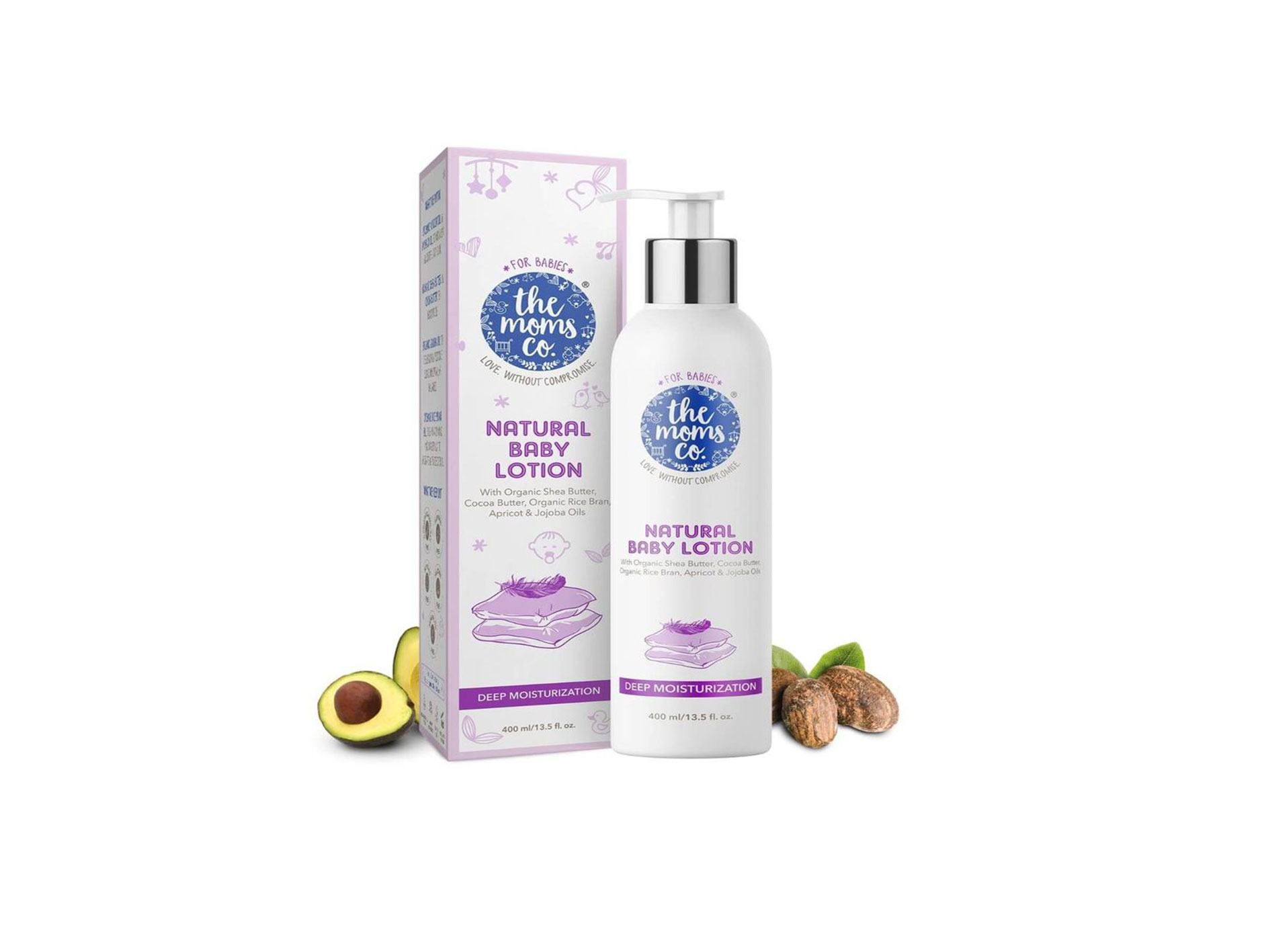The Moms Co. Natural Baby Lotion (400ml)