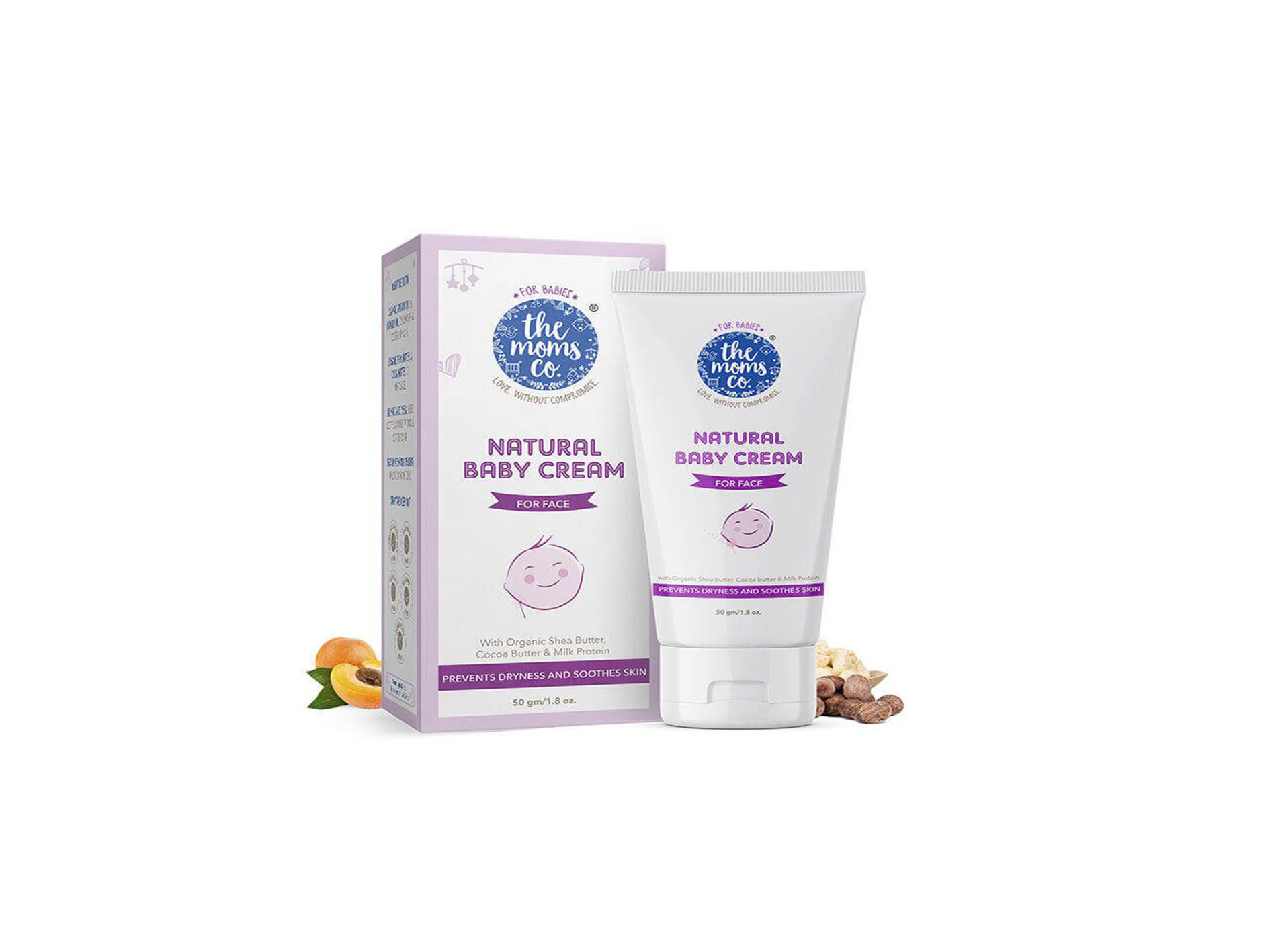 The Moms Co. Natural Baby Cream (50gm)
