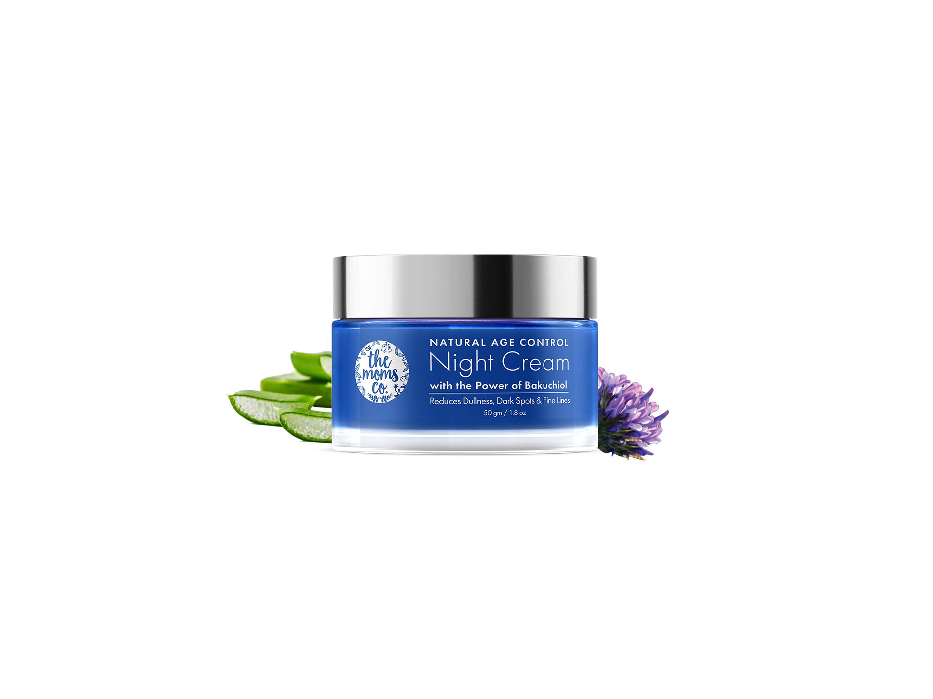 The Moms Co. Natural Age Control Night Cream l Face Cream l Overnight Repair & firming l Reduce Fine Lines & Wrinkles l Anti Ageing l Natural Retinol and Niacinamide (50 gm)