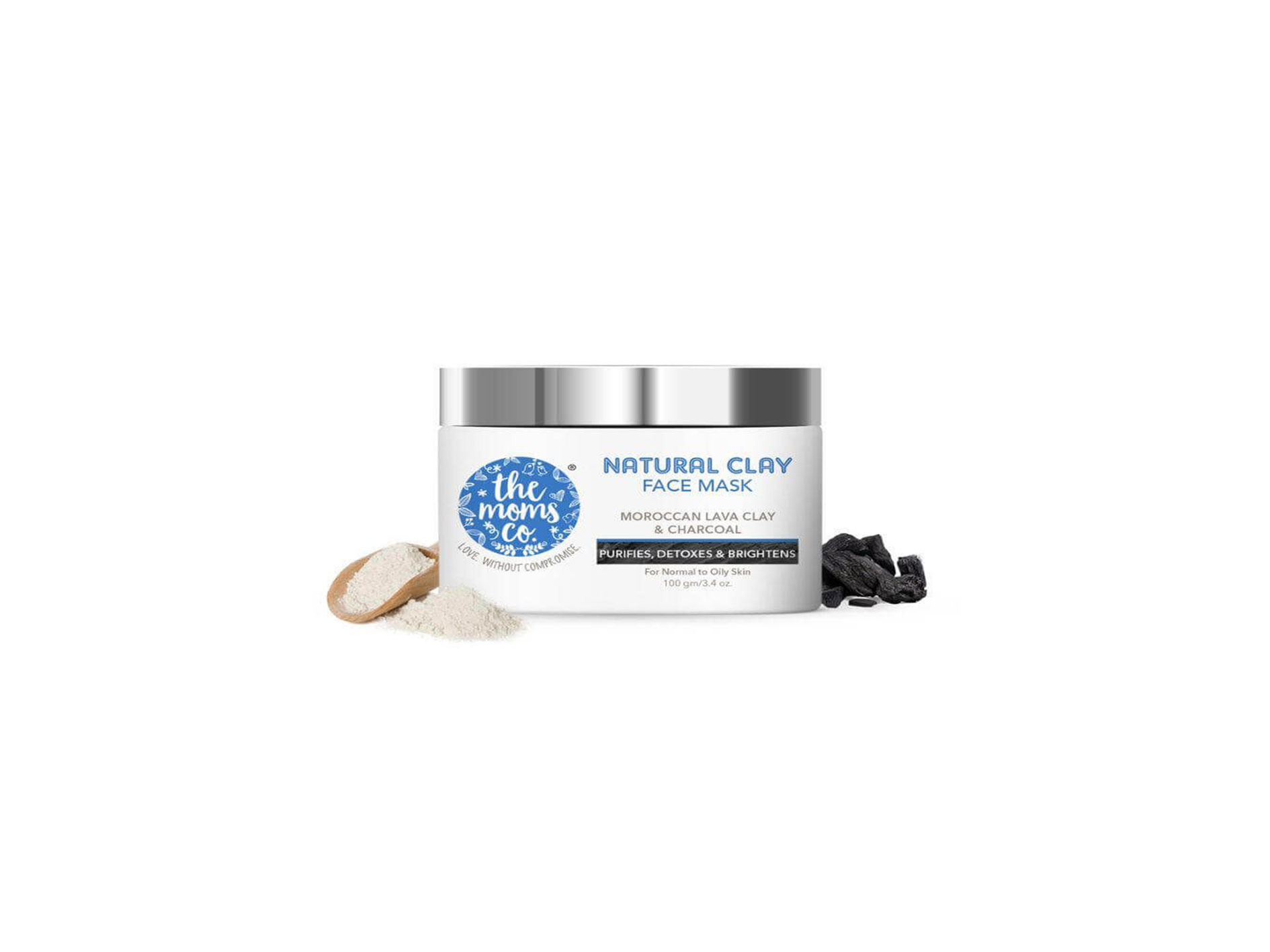 The Moms Co. Natural Clay Face Mask (100gm)