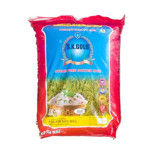 S.K Gold Stone Free Sortex Rice, 25kg
