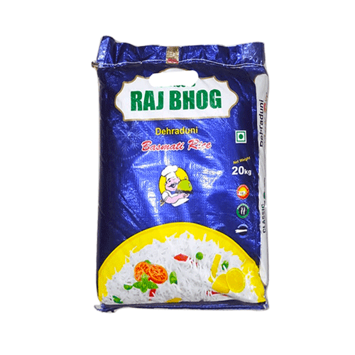 Raj Bhog Classic Dehraduni Basmati Rice - 20kg