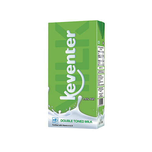 Keventer Double Toned Milk, 1l