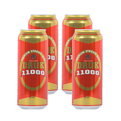 Druk 11000 Beer || Pack of 4 Can || 500ml