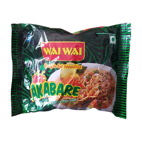 Wai Wai Akabare Spicy Vegetable Flavour, 75g