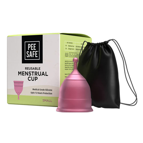 Pee Safe, Reusable Menstrual Cup || Small, (Pack of 1)