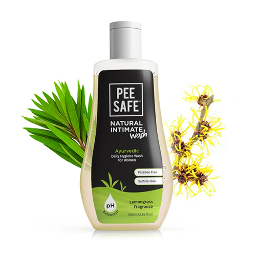 Pee Safe Daily Natural Intimate Wash For Women, 105 ml