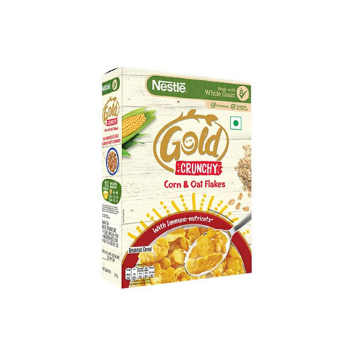 Nestle Gold Crunchy Corn & Oat Flakes, 250g