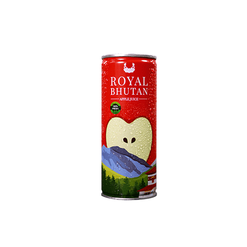 Royal Bhutan Agro Apple Juice Can, 250ml