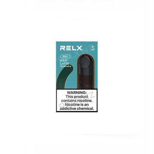 Relx Nicotine Vape Pod - Iced Latte