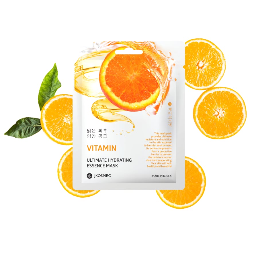 Korean Jkosmec Vitamin Ultimate Hydrating Essence Mask, 25ml