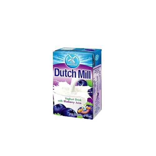 Dutch Mill UHT Drinking Yoghurt - Blueberry Flavour - 90ml