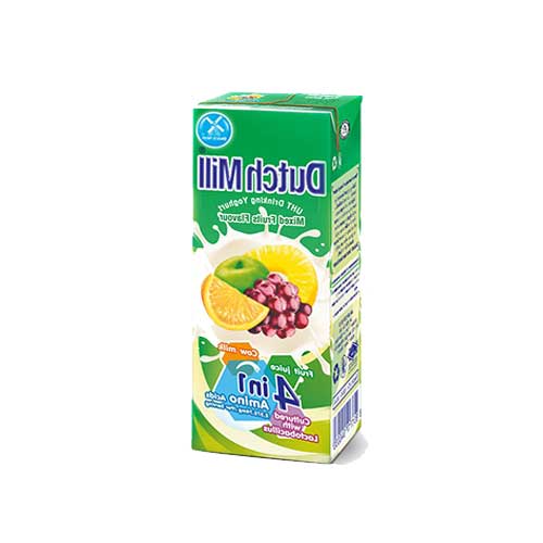 Dutch Mill UHT Drinking Yoghurt - Mixed Fruits Flavour - 180ml