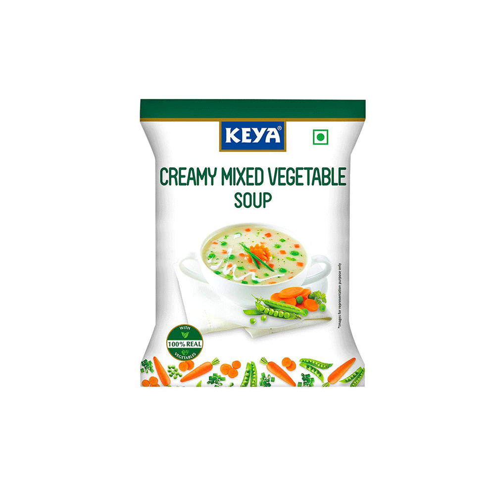 Keya Creamy Mixed Vegetable Soup - 52g