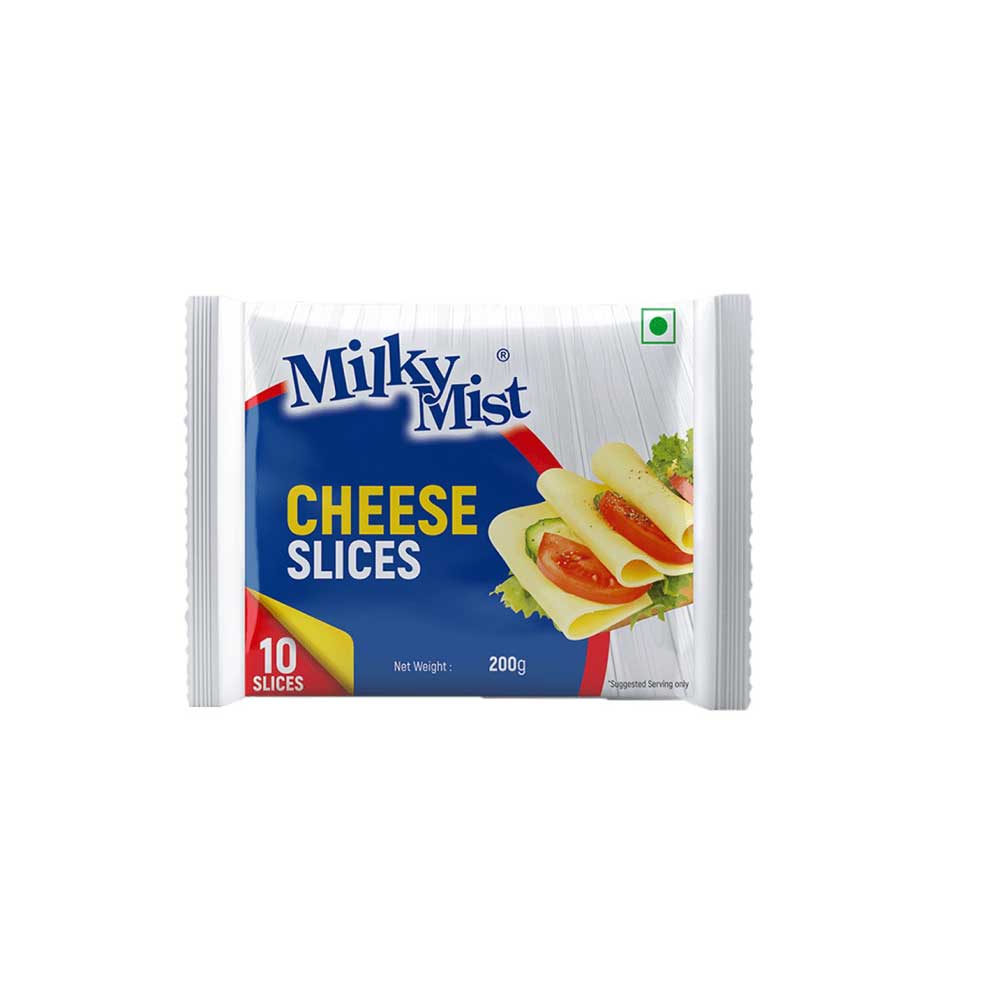 Milky Mist Cheese Slice - 10 Slices - 200g