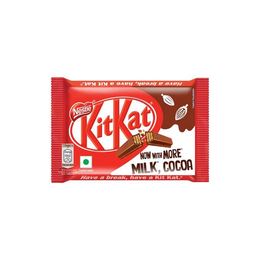 Nestle Kit Kat With More Milk And Cocoa - 38.5g | Grocery Babu | Azha Pasa